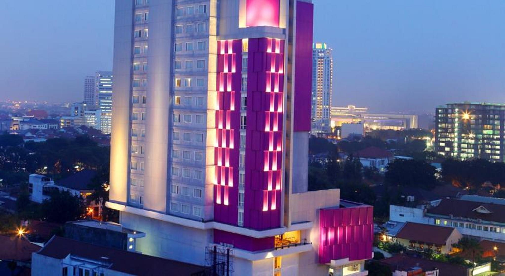 Hotel Santika Premiere Gubeng Surabaya Exterior foto
